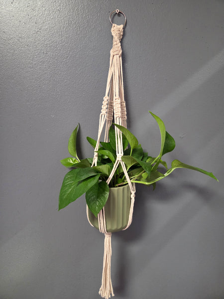 HANDMADE MACRAME PLANT HANGER