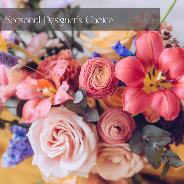 Seasonal Designer's choice flower Delivery